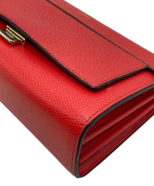FURLA（フルラ）FURLA (フルラ) ライクミニ・クロスボディー・ショルダーウォレット レッドの古着・服飾アイテム