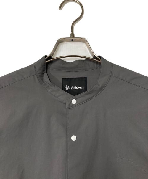 GOLDWIN（ゴールドウイン）GOLDWIN (ゴールドウイン) Oversized Band Collar Shirt グレー サイズ:3の古着・服飾アイテム