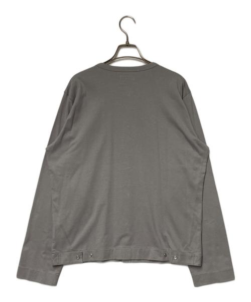 agnes b homme（アニエスベーオム）agnes b homme (アニエスベーオム) CARDIGAN PRESSION グレー サイズ:2の古着・服飾アイテム