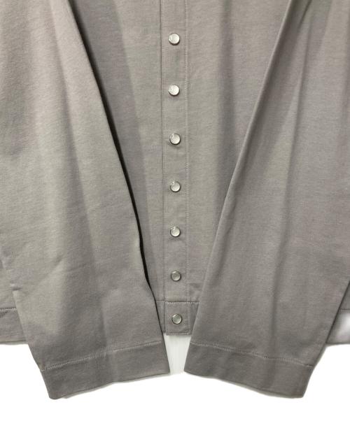 agnes b homme（アニエスベーオム）agnes b homme (アニエスベーオム) CARDIGAN PRESSION グレー サイズ:2の古着・服飾アイテム