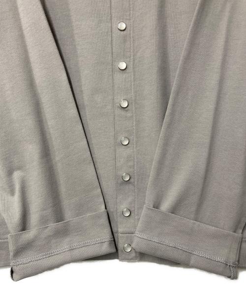 agnes b homme（アニエスベーオム）agnes b homme (アニエスベーオム) CARDIGAN PRESSION グレー サイズ:2の古着・服飾アイテム