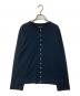 agnes b homme（アニエスベーオム）の古着「CARDIGAN PRESSION」｜ネイビー