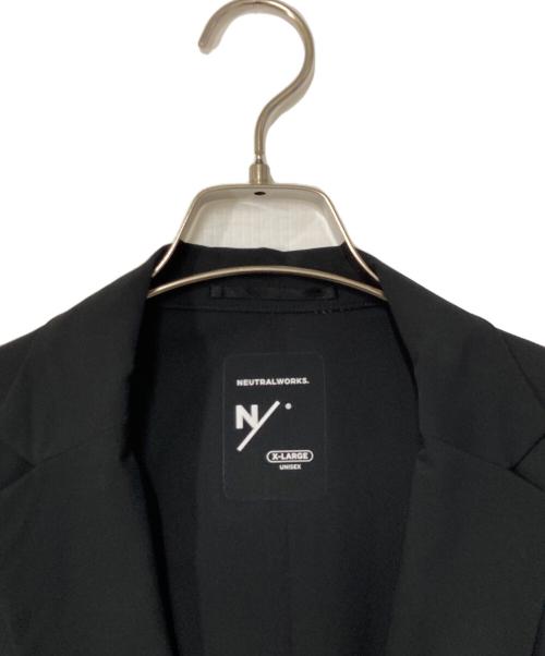 NEUTRALWORKS（ニュートラルワークス）NEUTRALWORKS (ニュートラルワークス) RABI/TAILORED JACKET ブラック サイズ:X-LARGEの古着・服飾アイテム