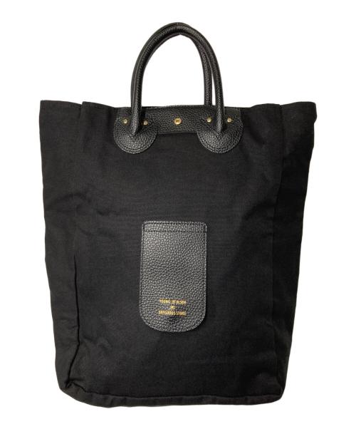 YOUNG & OLSEN The DRYGOODS STORE（ヤングアンドオルセン ザ ドライグッズストア）YOUNG & OLSEN The DRYGOODS STORE (ヤングアンドオルセン ザ ドライグッズストア) トートバッグ ブラックの古着・服飾アイテム