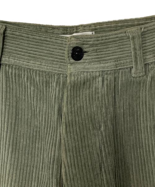 STONE ISLAND MARINA（ストーンアイランド マリーナ）STONE ISLAND MARINA (ストーンアイランド マリーナ) 96AW コーデュロイパンツ グリーン サイズ:46の古着・服飾アイテム
