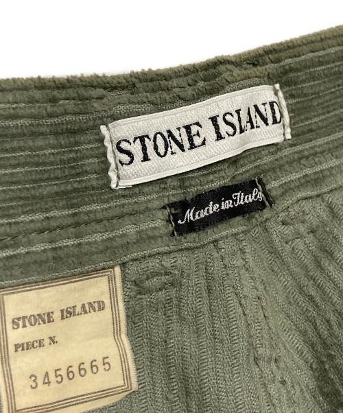 STONE ISLAND MARINA（ストーンアイランド マリーナ）STONE ISLAND MARINA (ストーンアイランド マリーナ) 96AW コーデュロイパンツ グリーン サイズ:46の古着・服飾アイテム