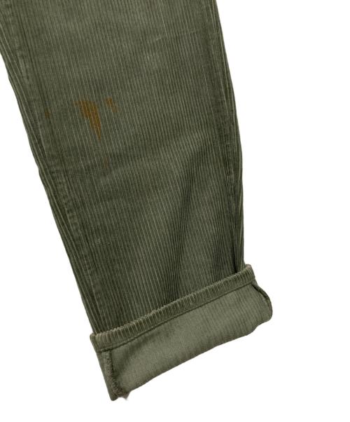 STONE ISLAND MARINA（ストーンアイランド マリーナ）STONE ISLAND MARINA (ストーンアイランド マリーナ) 96AW コーデュロイパンツ グリーン サイズ:46の古着・服飾アイテム