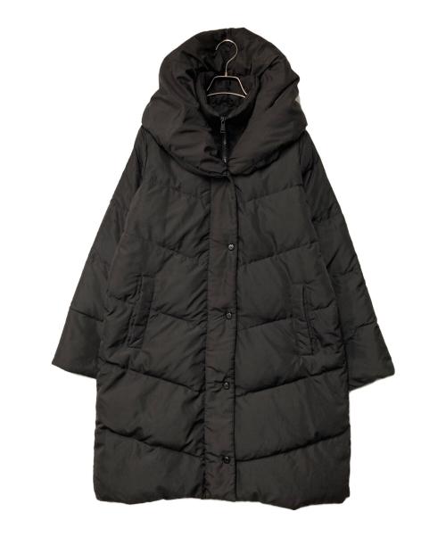 LAUREN RALPH LAUREN（ローレンラルフローレン）LAUREN RALPH LAUREN (ローレンラルフローレン) フーデットダウンコート ブラック サイズ:Mの古着・服飾アイテム