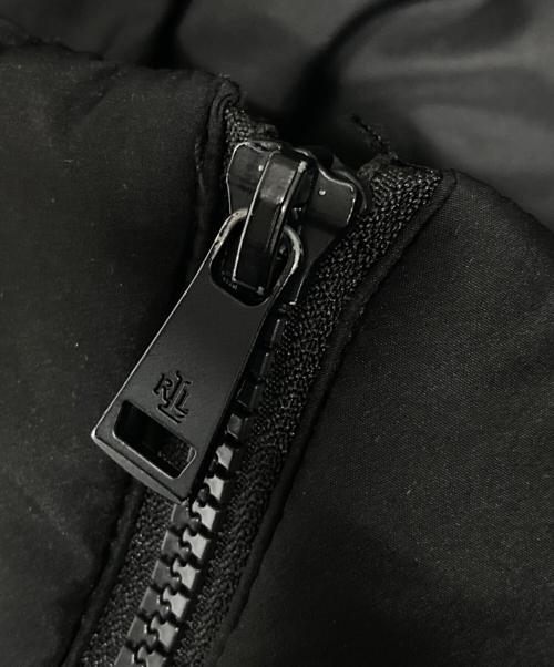 LAUREN RALPH LAUREN（ローレンラルフローレン）LAUREN RALPH LAUREN (ローレンラルフローレン) フーデットダウンコート ブラック サイズ:Mの古着・服飾アイテム