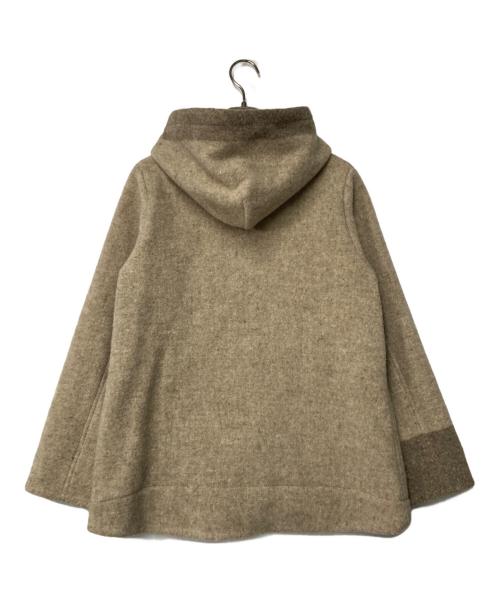 Pal'las Palace（パラスパレス）PAL'LAS PALACE (パラスパレス) ウールフーデットジャケット ベージュ サイズ:3の古着・服飾アイテム
