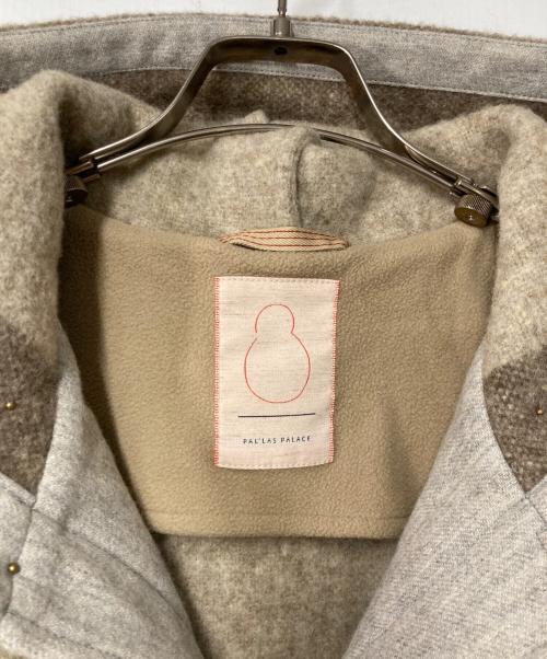 Pal'las Palace（パラスパレス）PAL'LAS PALACE (パラスパレス) ウールフーデットジャケット ベージュ サイズ:3の古着・服飾アイテム