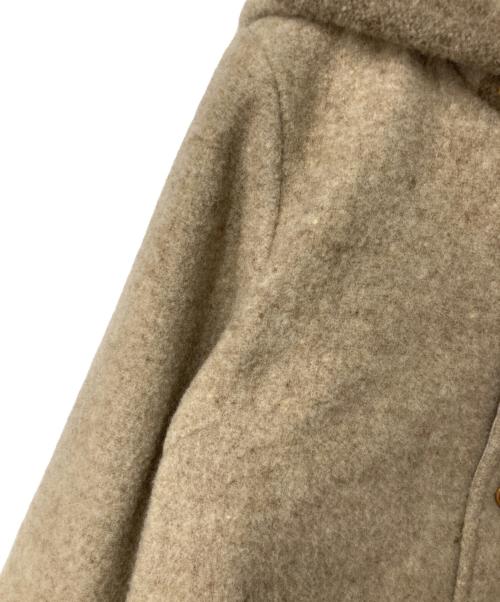 Pal'las Palace（パラスパレス）PAL'LAS PALACE (パラスパレス) ウールフーデットジャケット ベージュ サイズ:3の古着・服飾アイテム