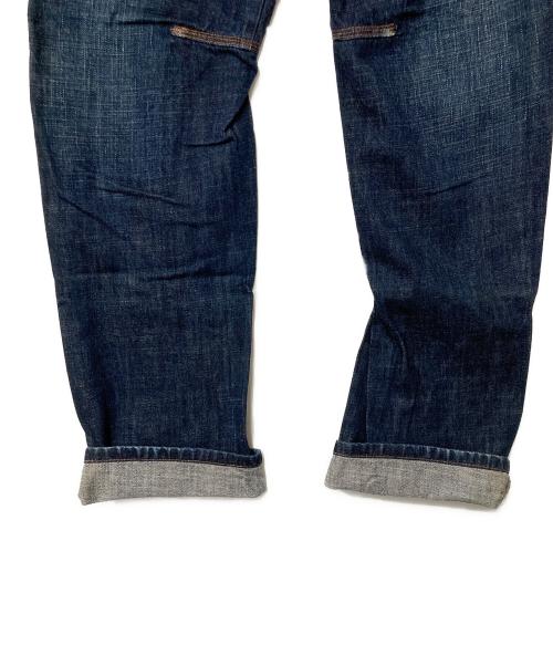 MARITHE+FRANCOIS GIRBAUD（マリテフランソワジルボー）MARITHE+FRANCOIS GIRBAUD (マリテフランソワジルボー) ダメージ加工デニムパンツ インディゴ サイズ:Lの古着・服飾アイテム
