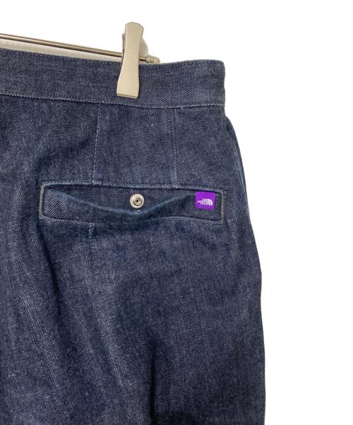 THE NORTHFACE PURPLELABEL（ザ・ノースフェイス パープルレーベル）THE NORTHFACE PURPLELABEL (ザ・ノースフェイス パープルレーベル) Denim Wide Tapered Field Pants インディゴ サイズ:34の古着・服飾アイテム