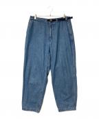 THE NORTHFACE PURPLELABELザ・ノースフェイス パープルレーベル）の古着「Denim Wide Tapered Field Pants」｜インディゴ