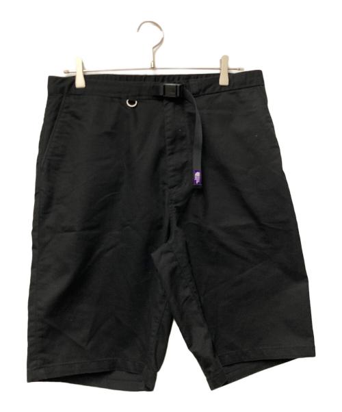 THE NORTHFACE PURPLELABEL（ザ・ノースフェイス パープルレーベル）THE NORTHFACE PURPLELABEL (ザ・ノースフェイス パープルレーベル) Stretch Twill Shorts ブラック サイズ:34の古着・服飾アイテム