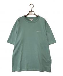 agnes b homme（アニエスベーオム）の古着「Tシャツ」｜ミントグリーン