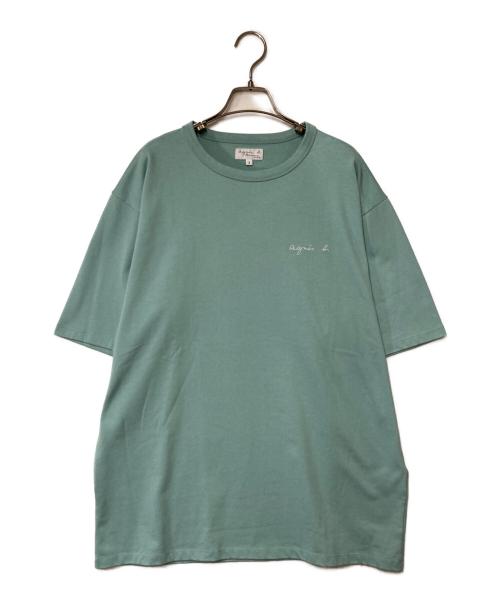agnes b homme（アニエスベーオム）agnes b homme (アニエスベーオム) Tシャツ ミントグリーン サイズ:3の古着・服飾アイテム
