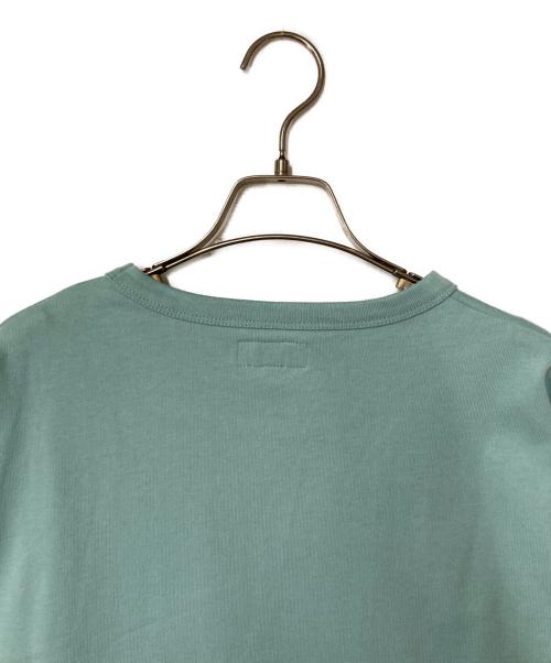 agnes b homme（アニエスベーオム）agnes b homme (アニエスベーオム) Tシャツ ミントグリーン サイズ:3の古着・服飾アイテム
