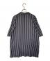 SON OF THE CHEESE (（サノバチーズ）) STRIPE OP SHIRT ネイビー×グレー サイズ:XL：7000円