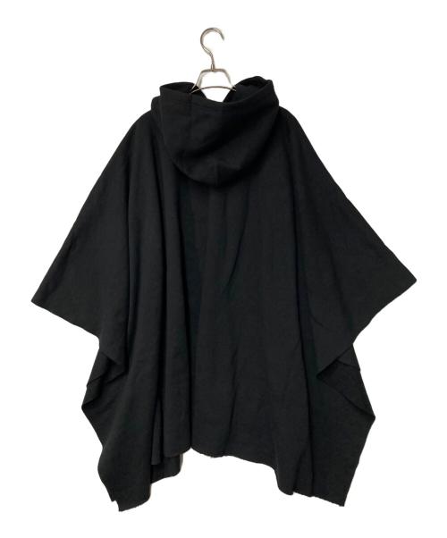NISHIMOTO IS THE MOUTH（ニシモトイズザマウス）NISHIMOTO IS THE MOUTH (ニシモトイズザマウス) WIDE SWEAT PONCHO ブラック サイズ:FREEの古着・服飾アイテム