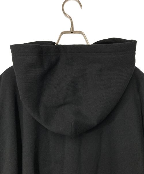 NISHIMOTO IS THE MOUTH（ニシモトイズザマウス）NISHIMOTO IS THE MOUTH (ニシモトイズザマウス) WIDE SWEAT PONCHO ブラック サイズ:FREEの古着・服飾アイテム