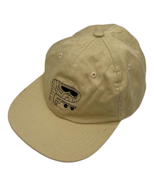 SHAKASTICS（シャカスティックス）SHAKASTICS (シャカスティックス) Ken Kagami (ケンカガミ) キャップ ベージュ サイズ:実寸参照の古着・服飾アイテム