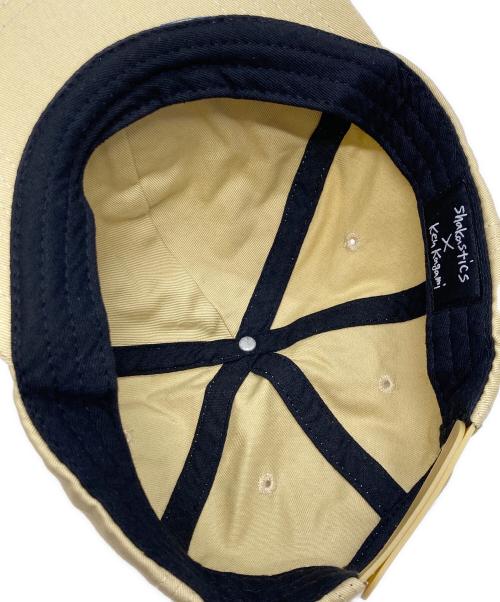SHAKASTICS（シャカスティックス）SHAKASTICS (シャカスティックス) Ken Kagami (ケンカガミ) キャップ ベージュ サイズ:実寸参照の古着・服飾アイテム