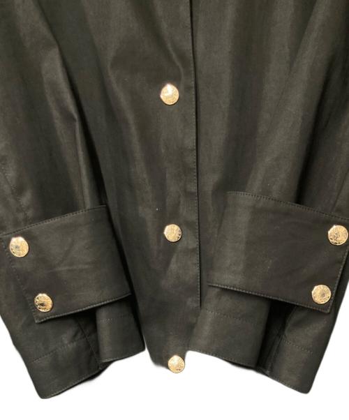 MACKINTOSH（マッキントッシュ）MACKINTOSH (マッキントッシュ) KELLIE ステンカラーコート ブラック サイズ:6の古着・服飾アイテム