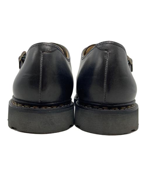 PARABOOT（パラブーツ）PARABOOT (パラブーツ) WILLIAM ダブルモンクストラップシューズ ブラック サイズ:7 1/2の古着・服飾アイテム