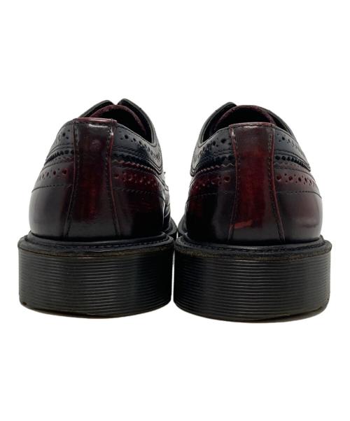 Dr.Martens（ドクターマーチン）Dr.Martens (ドクターマーチン) 3989 ブローグシューズ イングランド製 ボルドー×ブラック サイズ:USM 8/UK7/EU41の古着・服飾アイテム