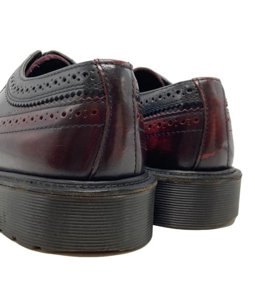Dr.Martens（ドクターマーチン）Dr.Martens (ドクターマーチン) 3989 ブローグシューズ イングランド製 ボルドー×ブラック サイズ:USM 8/UK7/EU41の古着・服飾アイテム