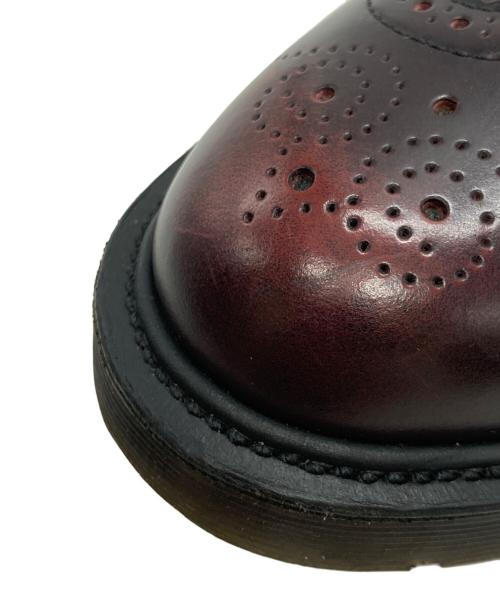 Dr.Martens（ドクターマーチン）Dr.Martens (ドクターマーチン) 3989 ブローグシューズ イングランド製 ボルドー×ブラック サイズ:USM 8/UK7/EU41の古着・服飾アイテム