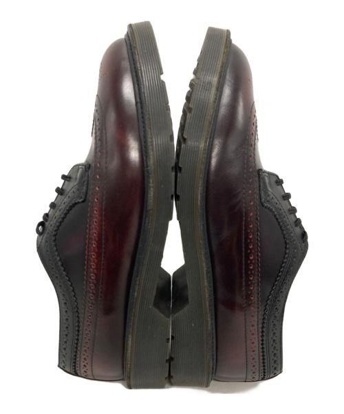 Dr.Martens（ドクターマーチン）Dr.Martens (ドクターマーチン) 3989 ブローグシューズ イングランド製 ボルドー×ブラック サイズ:USM 8/UK7/EU41の古着・服飾アイテム