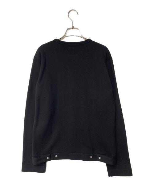 agnes b homme（アニエスベーオム）agnes b homme (アニエスベーオム) カーディガンプレッション ブラック サイズ:1の古着・服飾アイテム