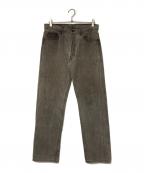 LEVI'Sリーバイス）の古着「501後染めデニムパンツ」｜ブラック