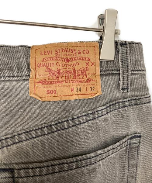 LEVI'S（リーバイス）LEVI'S (リーバイス) 501後染めデニムパンツ ブラック サイズ:34の古着・服飾アイテム