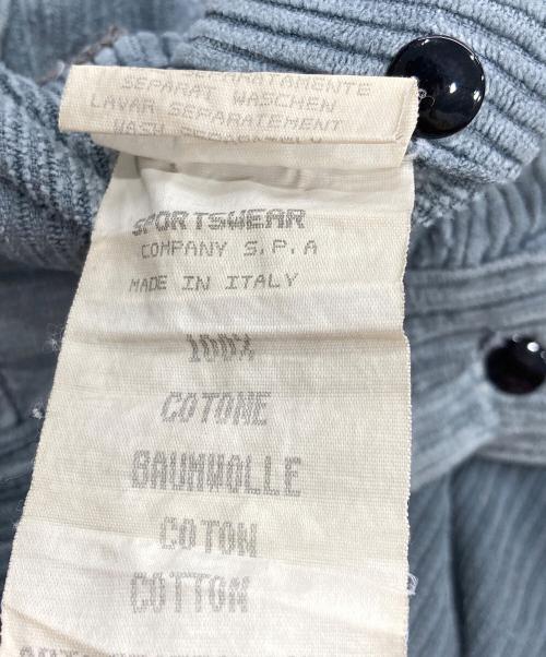 STONE ISLAND MARINA（ストーンアイランド マリーナ）STONE ISLAND MARINA (ストーンアイランド マリーナ) 96AW コーデュロイパンツ イタリア製 グレー サイズ:48の古着・服飾アイテム
