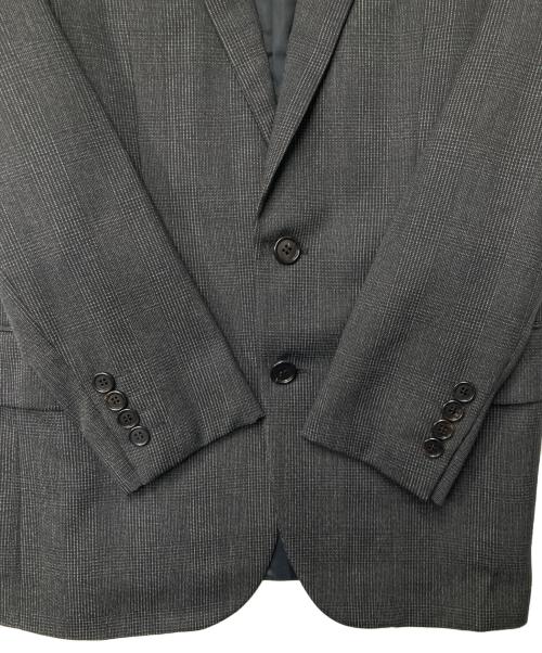 DIOR HOMME（ディオール オム）DIOR HOMME (ディオール オム) 08AW Super 100'S ウールテーラードジャケット イタリア製 ダークグレー サイズ:42の古着・服飾アイテム