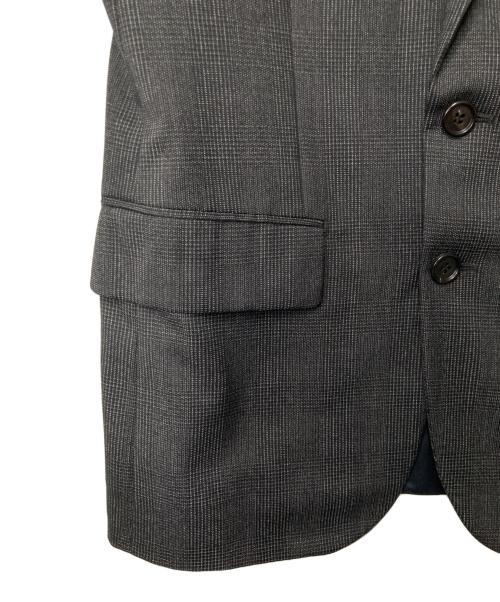 DIOR HOMME（ディオール オム）DIOR HOMME (ディオール オム) 08AW Super 100'S ウールテーラードジャケット イタリア製 ダークグレー サイズ:42の古着・服飾アイテム