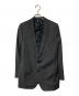 DIOR HOMME（ディオール オム）の古着「08AW Super 100'S ウールテーラードジャケット イタリア製」｜ダークグレー
