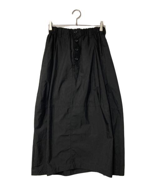 kurashi&trips publishing（クラシアンドトリップス パブリッシング）KURASHI&Trips PUBLISHING (クラシアンドトリップス パブリッシング) コクーンスカート ブラック サイズ:Mの古着・服飾アイテム