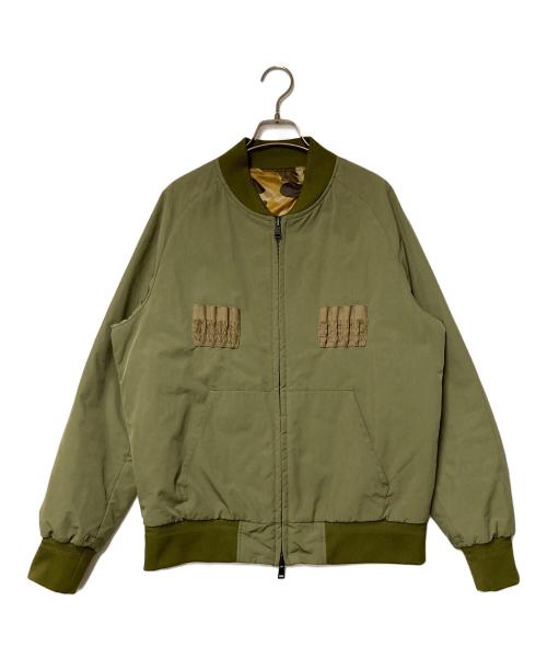 Columbia（コロンビア）Columbia (コロンビア) リバーシブルブルゾン/ドナルドヒルジャケット カーキ サイズ:Mの古着・服飾アイテム