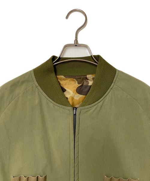 Columbia（コロンビア）Columbia (コロンビア) リバーシブルブルゾン/ドナルドヒルジャケット カーキ サイズ:Mの古着・服飾アイテム