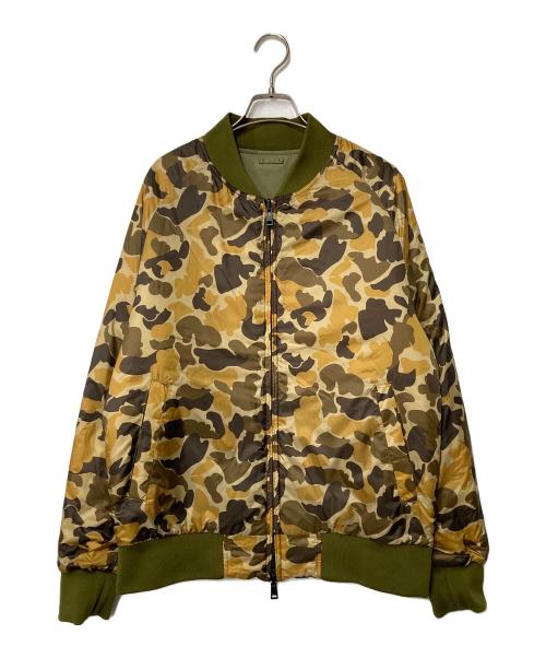 Columbia（コロンビア）Columbia (コロンビア) リバーシブルブルゾン/ドナルドヒルジャケット カーキ サイズ:Mの古着・服飾アイテム