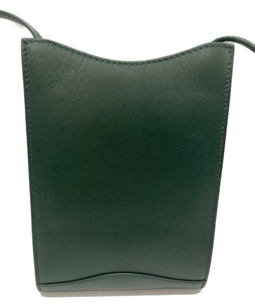 A.P.C.（アーペーセー）A.P.C. (アーペーセー) ネックポーチ / ミニショルダーバッグ グリーンの古着・服飾アイテム