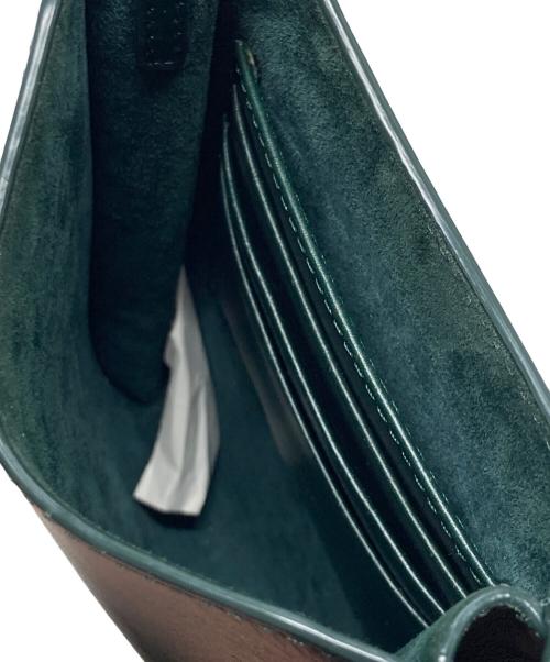 A.P.C.（アーペーセー）A.P.C. (アーペーセー) ネックポーチ / ミニショルダーバッグ グリーンの古着・服飾アイテム