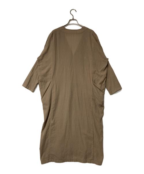 evam eva（エヴァムエヴァ）evam eva (エヴァムエヴァ) cotton robe ベージュ サイズ:-の古着・服飾アイテム