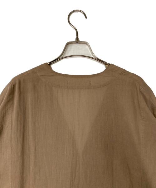 evam eva（エヴァムエヴァ）evam eva (エヴァムエヴァ) cotton robe ベージュ サイズ:-の古着・服飾アイテム