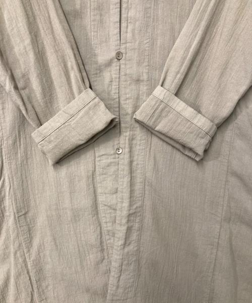 evam eva（エヴァムエヴァ）evam eva (エヴァムエヴァ) cotton robe ベージュ サイズ:-の古着・服飾アイテム